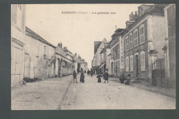 CP - 89 - Bassou - La Grande Rue - Andere & Zonder Classificatie