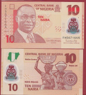 Nigéria --10 Naira 2021---NEUF/UNC-- (473) - Nigeria