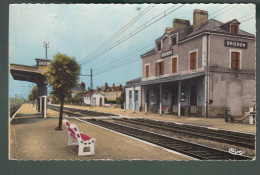 CP - 89 - Brienon-sur-Armançon - La Gare - Brienon Sur Armancon