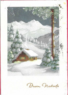 BUON NATALE - PAESAGGIO INVERNALE - EDIZ. CECAMI 4469 - VIAGGIATA 196O - Autres & Non Classés