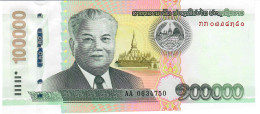 LAOS NLP (= B524) 100000 Or 100.000 KIP 2020 Issued 2022 #AA      UNC. - Laos