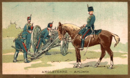 CHROMO ANGLETERRE ARTILLERIE - Other & Unclassified