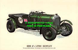 R517562 4. 1. 2. Litre Bentley. The Famous Blower Bentley. The Prototype Won The - Welt