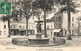 FRANCE - Crouy Sur Ourcq - Vue Sur La Place - Carte Postale Ancienne - Otros & Sin Clasificación