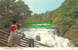 R517581 Bettws Y Coed. Swallow Falls. E. T. W. Dennis. Photocolour. 1976 - Welt