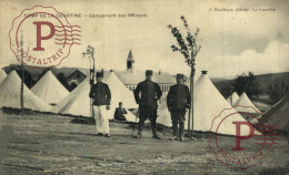 Camp De La Courtine - Campement Des Officiers. MILITAR. MILITAIRE. - Caserme