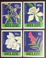 Belize 1998 Christmas Orchids Flowers MNH - Orchidee