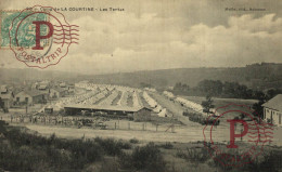 Camp Militaire De La Courtine - LES TENTES. MILITAR. MILITAIRE - Casernas