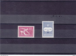 FINLANDE 1959  Yvert 489 + 490 NEUF** MNH Cote 3,25 Euros - Unused Stamps