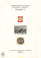 715785 MNH ESPAÑA Hojas Recuerdo 1975 ESPAMER-75 - Unused Stamps