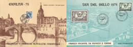 715797 MNH ESPAÑA Hojas Recuerdo 1978 DIA DEL SELLO 1978 - Unused Stamps
