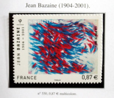 2011 - TIMBRE AUTOADHÉSIF N°550 - JEAN BAZAINE - TB ETAT NEUF - Unused Stamps