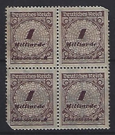 Germany 1923 Okt-Nov (*) MNG  Mi.325 - Nuovi