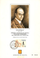720284 MNH ESPAÑA Hojas Recuerdo 1985 PRIMERA EXPOSICIÓN FILATELICA DE ENTIDADES FESDERADA DEL PRINCIPADO DE CATALUÑA - Unused Stamps