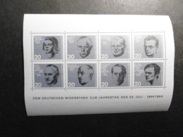 Bund Mi. Block 3 ** Dazu 2-mal Mit Randfehlern ** Für ZDR Mi. 24.-€ - 1959-1980