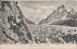 74 CHAMONIX MONT BLANC MAUVAIS AU GLACIER DE LA MER DE GLACE Editeur: COUTTET Auguste N° 21 - Chamonix-Mont-Blanc