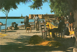 - IERAPETRA. - Avec Les Pêcheurs Aux Débarcadère. - Scan Verso - - Grecia