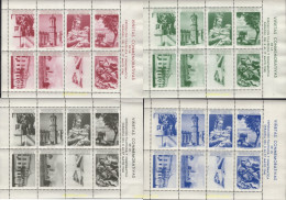 720321 MNH ESPAÑA Viñetas 1948 CONMEMORACION DE LA EXPOSICION FILATELICA Y NUMISMATICA - SABADELL-1948 - Ongebruikt