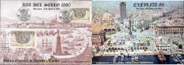 720343 MNH ESPAÑA Hojas Recuerdo 1980 DIA DEL SELLO 1980 - Unused Stamps