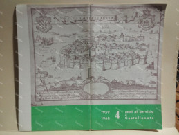 Italia Book 4 ANNI AL SERVIZIO DI CASTELLANETA (Taranto) 1959-1963. - Andere & Zonder Classificatie