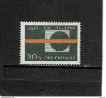 FINLANDE 1961 Organisation Internationale Pour La Standardisation Yvert 511 NEUF** MNH - Ungebraucht
