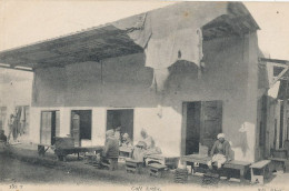 AY 512 /    CPA    TUNISIE-     CAFE ARABE - Tunisie