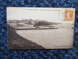 KB10/1155-Belle Ile En Mer Jetées Du Palais Et La Citadelle 1923 - Belle Ile En Mer