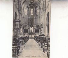 THOISSEY  INTERIEUR DE L EGLISE - Trévoux