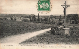 FRANCE - Domrémy - Le Chemin De La Basilique Et Le Calvaire - Carte Postale Ancienne - Domremy La Pucelle