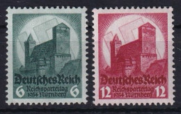 DEUTSCHES REICH 1934 - MNH - Mi 546, 547 - Neufs