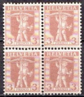 Switzerland MNH Stamp In A Block Of 4 Stamps - Nuevos