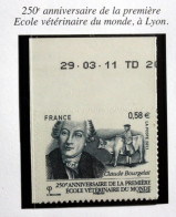 2011 - TIMBRE AUTOADHÉSIF N°565 - 250è ANNIVERSAIRE DE LA 1ère ECOLE VETERINAIRE DU MONDE - TB ETAT NEUF - Unused Stamps