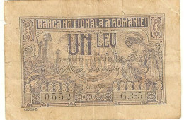Roumanie- Lot De 3 Billets -100 Lei--5 Lei- 1 Lei- 1917 -1915 - Romania