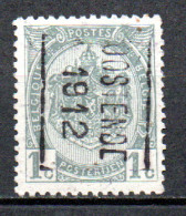 1862 Voorafstempeling Op Nr 81 - OOSTENDE 1912 - Positie B - Roller Precancels 1910-19