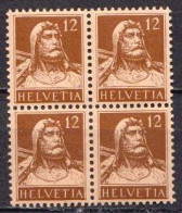 Switzerland MNH Stamp In A Block Of 4 Stamps - Nuevos