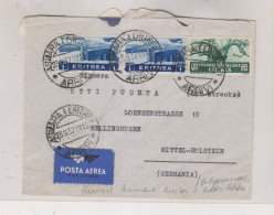 ITALY ERITREA 1937 ASMARA)  Nice Airmail Cover To Germany - Eritrea