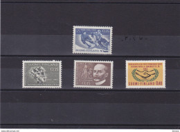 FINLANDE 1964 Yvert 566 + 567 + 568 + 569 NEUF** MNH Cote 5,50 Euros - Unused Stamps