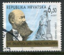 CROATIA 1995 Franz Von Suppe Used.  Michel 333 - Kroatië