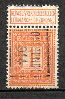 2312 Voorafstempeling Op Nr 108 - OOSTENDE 1914 - Positie B - Rollo De Sellos 1910-19