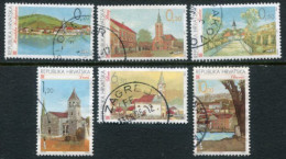 CROATIA 1995 Towns Definitive Used.  Michel 355-60 - Croatia