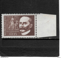 FINLANDE 1965 Stahlberg Premier Président Yvert 568 NEUF** MNH - Unused Stamps