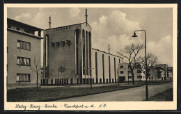 AK Frankfurt-Bornheim, An Der Heilig-Kreuz-Kirche  - Autres & Non Classés