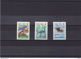 FINLANDE 1966 CROIX ROUGE Yvert 580-582, Michel 609-611 NEUF** MNH Cote 5,25 Euros - Nuevos