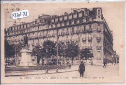 DIJON- PLACE DARCY- HOTEL DE LA CLOCHE- STATUE DE FRANCOIS RUDE - Dijon