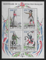 FRANCE - ANNEE 1989 - PERSONNAGES CELEBRES DE LA REVOLUTION - BF 10 - NEUF** MNH - Nuevos