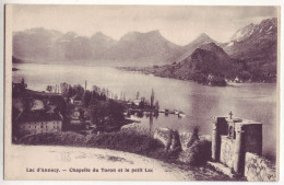 France - 74 - Annecy - Chapelle Du Toron Et Le Petit Lac - 6870 - Annecy