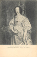 Postcard Painting Henrietta Von Frankreick Queen Of England Van Dyck - Malerei & Gemälde