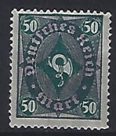 Germany 1922 Juni/Dez Posthorn (*) MM  Mi.209 - Neufs