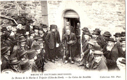 309 Moeurs Et Coutumes Bretonnes Le Bureau De La Marine, La Caisse Des Invalides - Tréguier