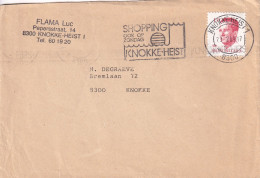 Flama Luc Knokke-Heist   Belgique - Enveloppes